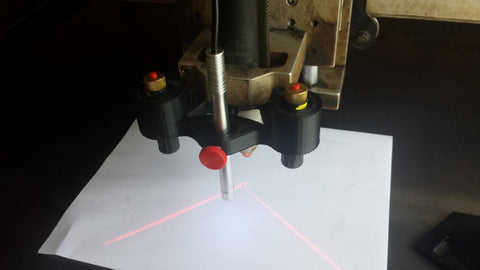 Laser Light Crosshairs