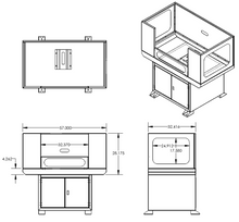 Load image into Gallery viewer, G0704 / PM-25MV Mill Enclosure w/o Base