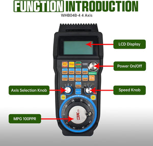 Wireless MPG Handwheel for Mach3/4 Controller